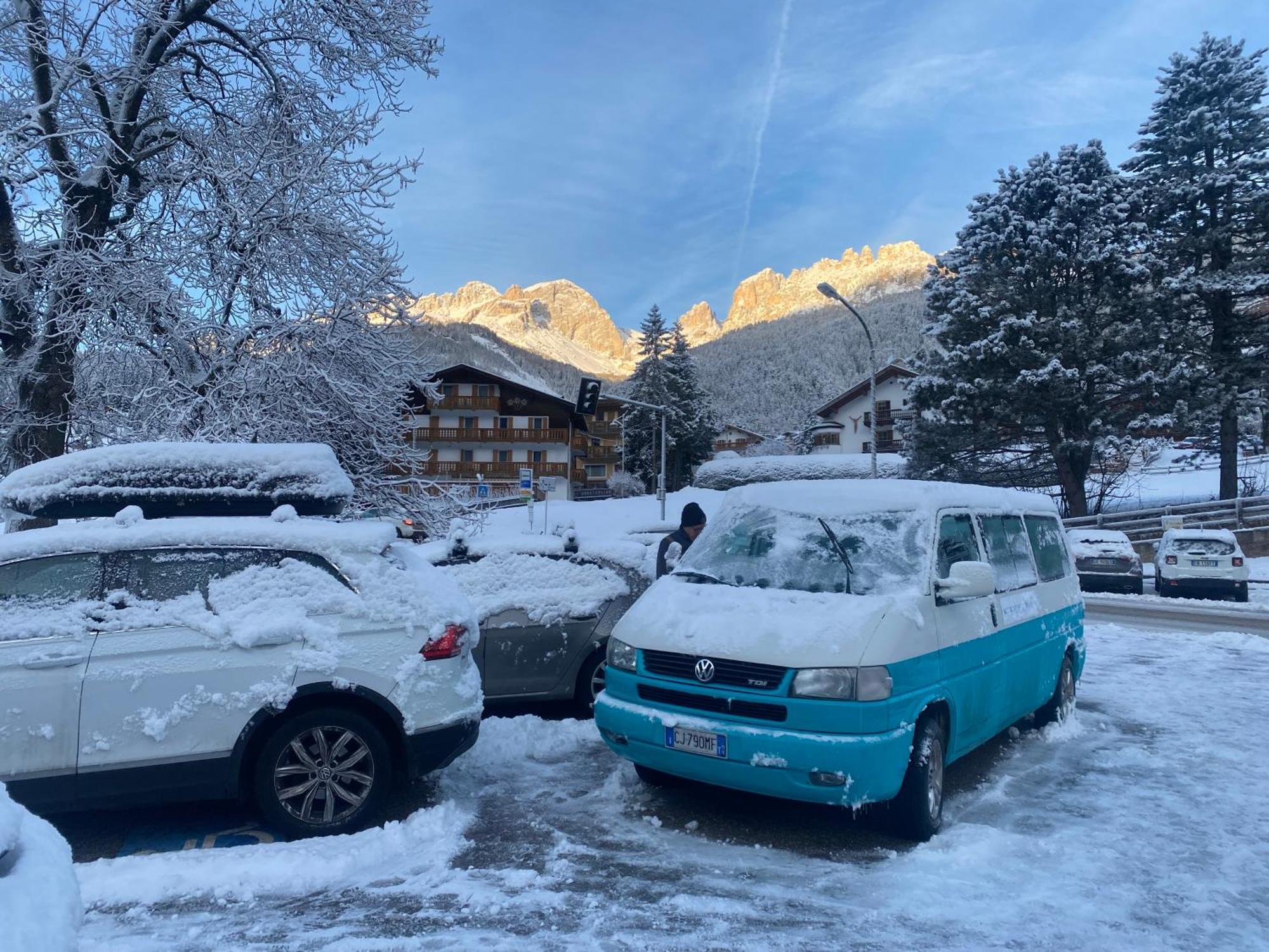 Al Piccolo Hotel Vigo di Fassa Bagian luar foto