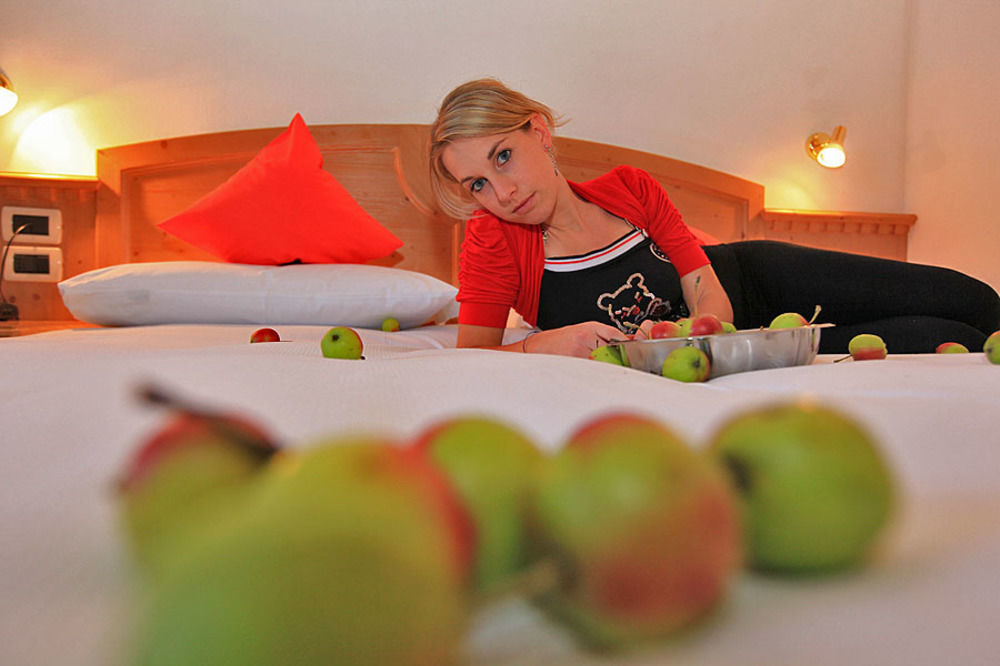 Al Piccolo Hotel Vigo di Fassa Bagian luar foto