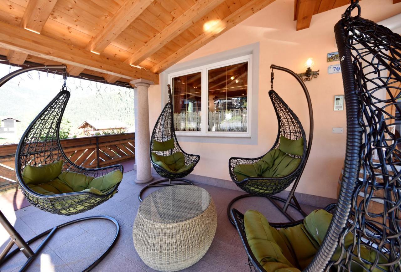 Al Piccolo Hotel Vigo di Fassa Bagian luar foto